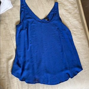 Blue tank top